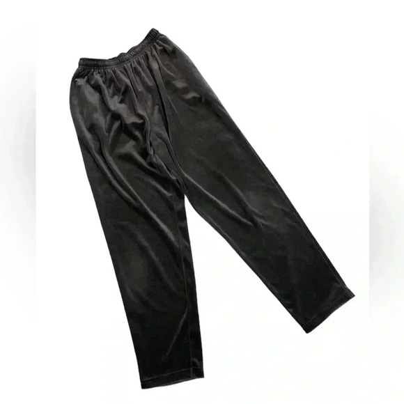Adolfo Sport Vintage Grey Velour Lounge Jogging  Pants Size Small - Picture 3 of 7